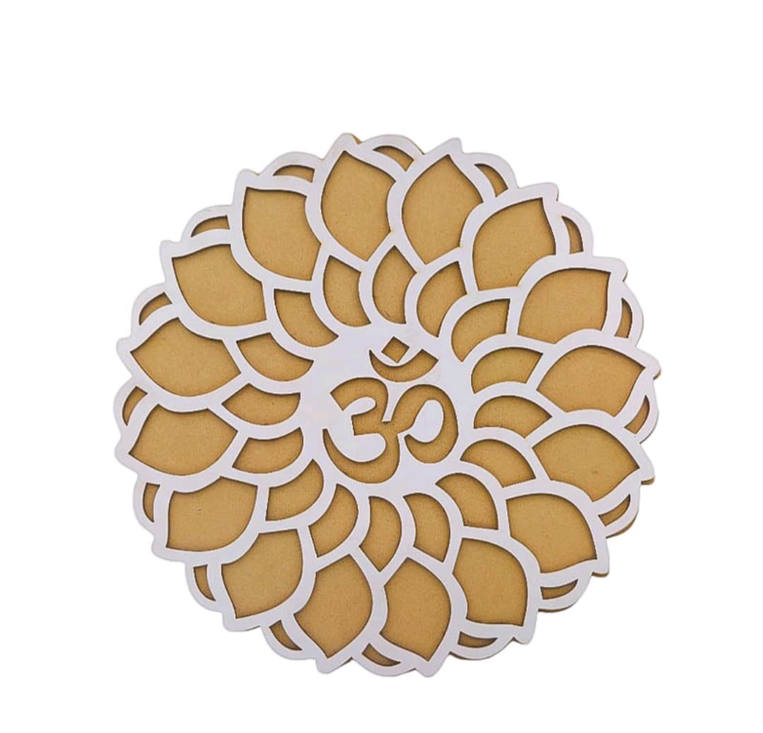 MDF Rangoli Cutout 12 Inch MR1712